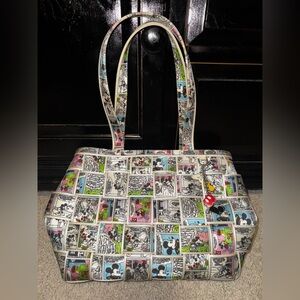 Harvey's Seat Belt Crossbody Bag Mickey Mouse Comic Strip Disney Purse